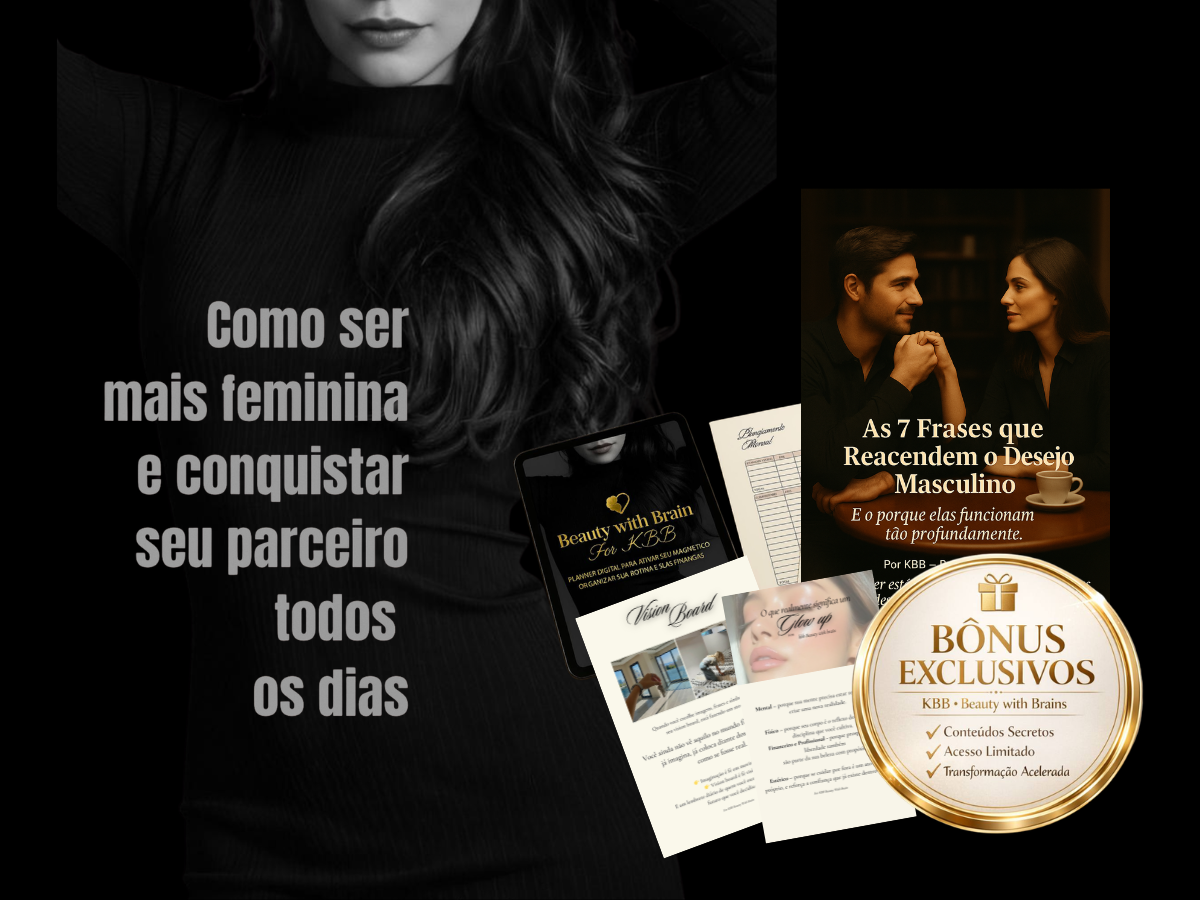 Ebook Como ser mais feminina + bônus exclusivos