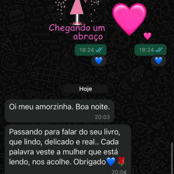 Depoimento real de leitora 3