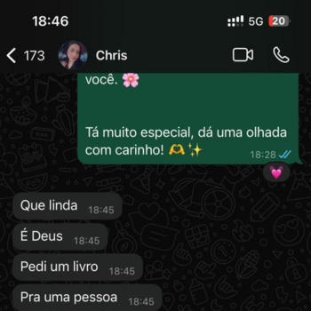 Depoimento real de leitora 4